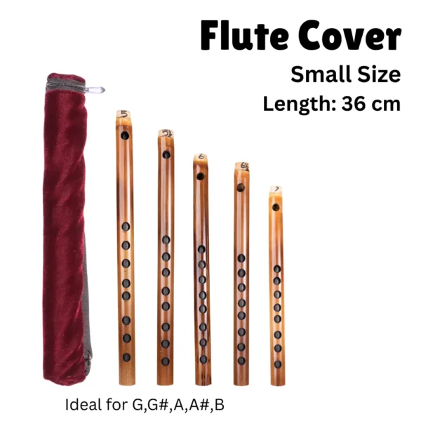 Flute cover for small sized flutes
