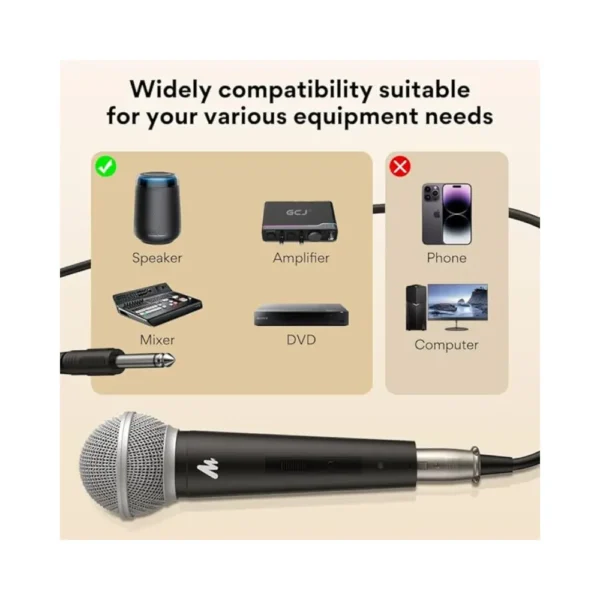 Maono-AU-WDM01 microphones metal handheld musicmaster-1