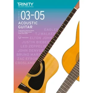 Trinity College Front Cover Page 03 to 05 Grade Acoustic Guitar