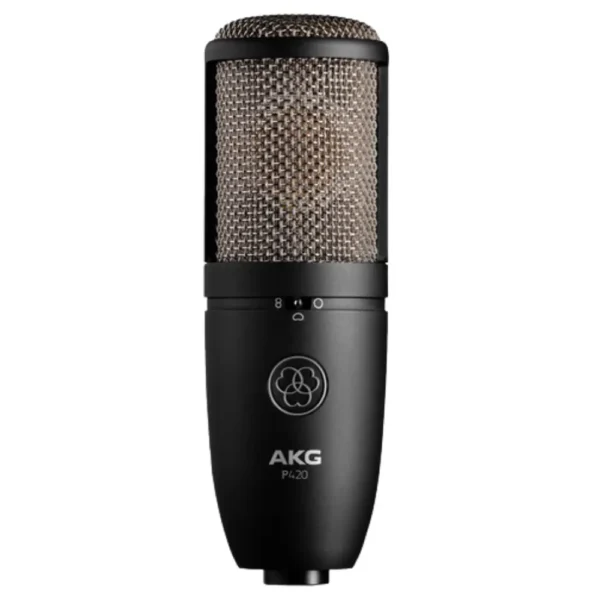 akg-p420 microphones front view musicmaster
