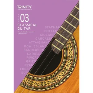 Trinity College Front Cover Page 3 Classical Guitar