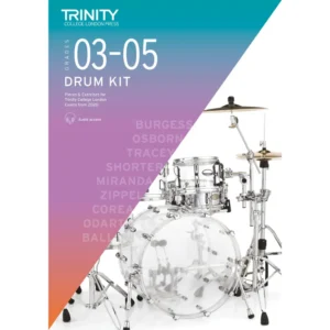 Trinity College Front Cover Page 03 to 05 Grade Drum Kit