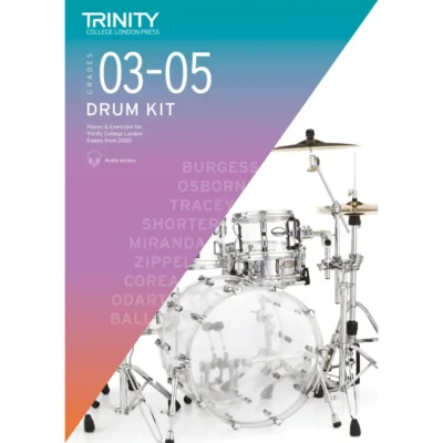 Trinity College Front Cover Page 03 to 05 Grade Drum Kit
