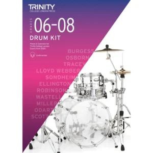 Trinity College Front Cover Page 06 to 08 Grade Drum Kit