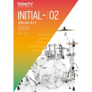 Trinity College Front Cover Page Initial to 02 Grade Drum Kit