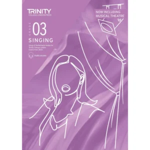 Trinity College Front Cover Page 3 Grade Singing