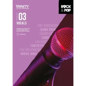 Trinity College Front Cover Page 3 grade vocal Rock & Pop