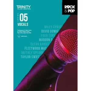 Trinity College Front Cover Page 5 grade vocal Rock & Pop