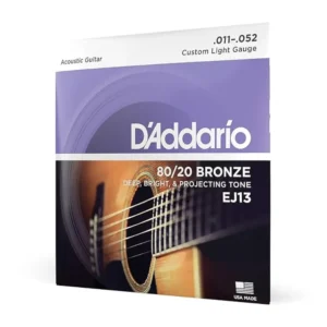 D'Addario EJ13-front view musicmaster