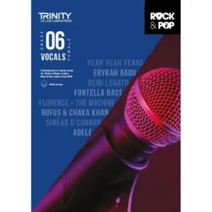 Trinity College Front Cover Page 6 grade famela vocal Rock & Pop