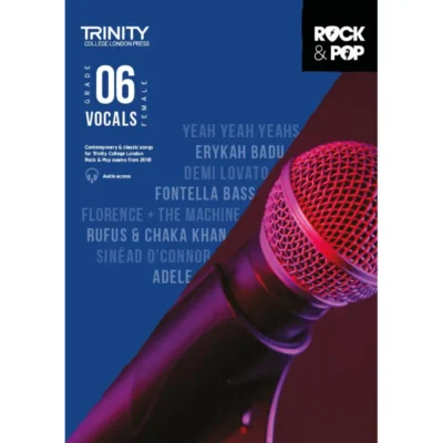 Trinity College Front Cover Page 6 grade famela vocal Rock & Pop
